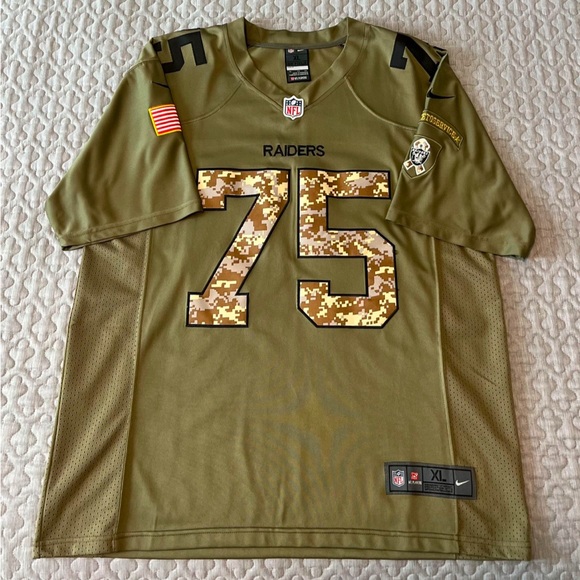 75th Anniversary Howie Long Jersey Number Las Vegas Raiders #75